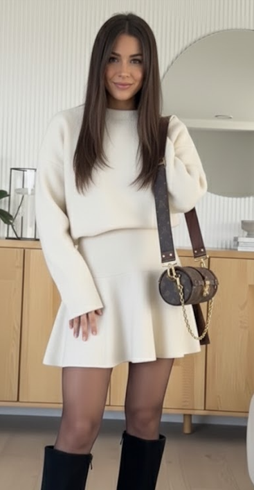 Stretchy Sweater Dress