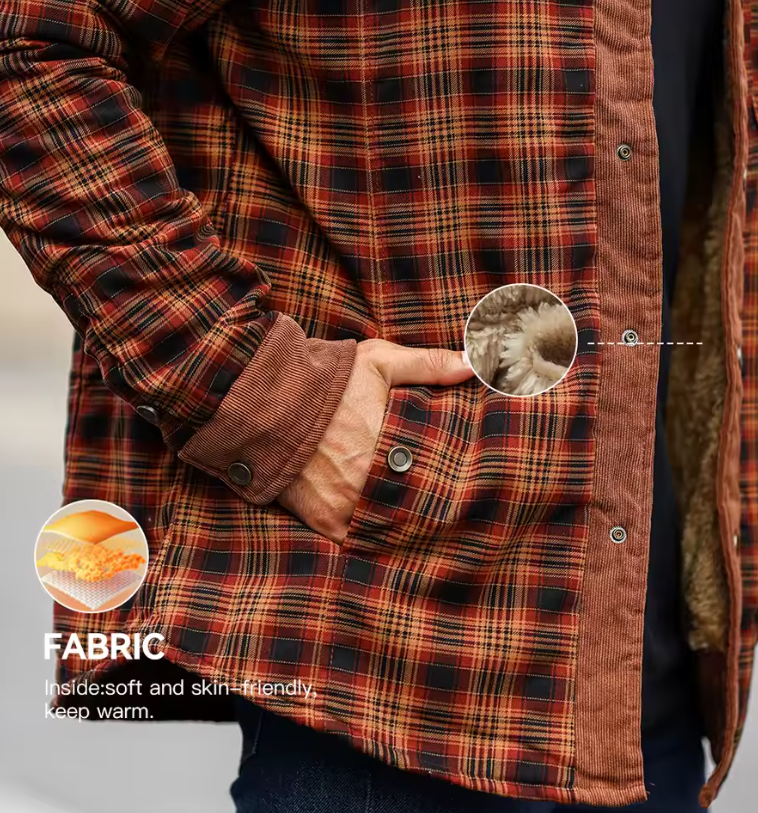 Bomber Coat Lined Flannel