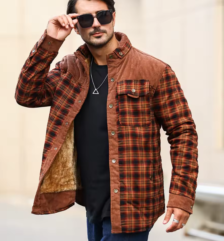 Bomber Coat Lined Flannel