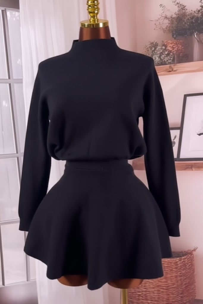 Stretchy Sweater Dress